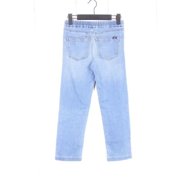 Faherty Pants Kids SZ 8 Denim Terry Stretch Relaxed Fit Elastic Waistband EUC - Picture 5 of 11